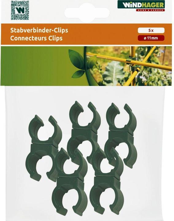 Immagine prodotto Windhager Clip per il connettore dell'asta (12.30 cm, 14.50 cm)
