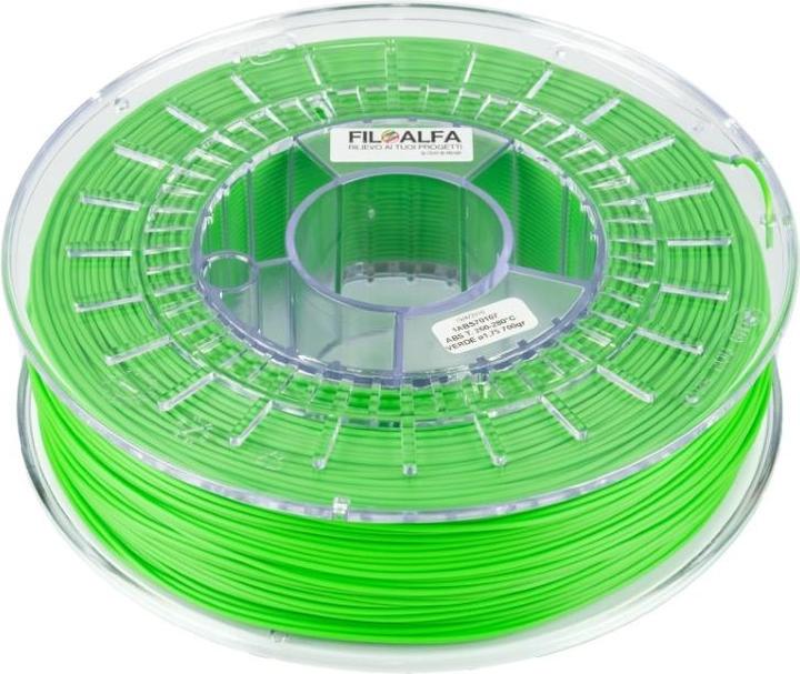 Filoalfa Pla 700gr Green (ABS, 2.85 mm, 700 g, Green)