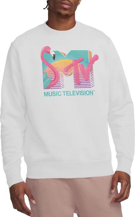 Actual product image MTV Unisex Adult Flamingo Logo Sweatshirt (XL)