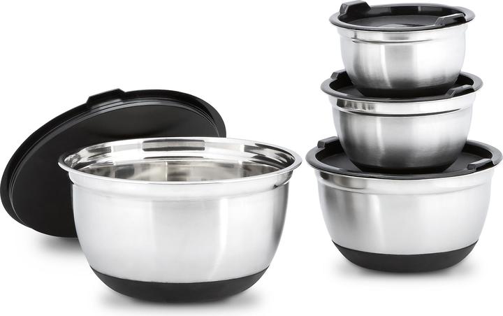 Produktbild Relaxdays Schüssel Set (25.50 cm, 7.30 l, 4 x)