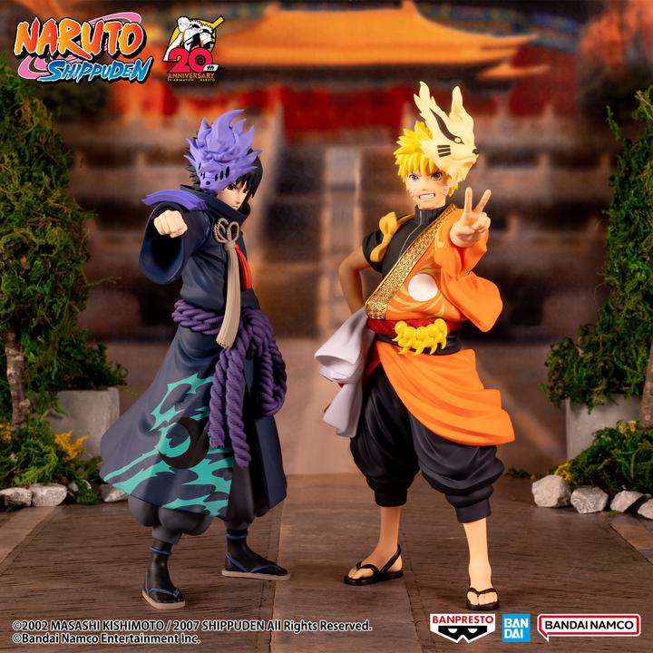 Produktbild Banpresto Naruto - Sasuke Uchiha 20th anniversary Costume