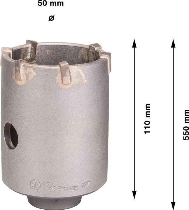Produktbild Bosch Professional Zubehör PRO SDS plus-5 Core Cutter, 50 x 50 x 72 mm (50 Millimeter)
