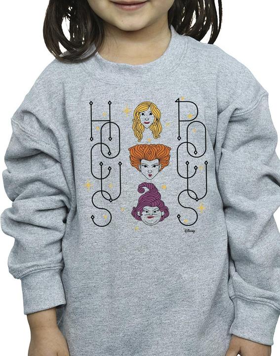 Produktbild Disney Hocus Pocus Faces Sweatshirt Mädchen (140, 146)