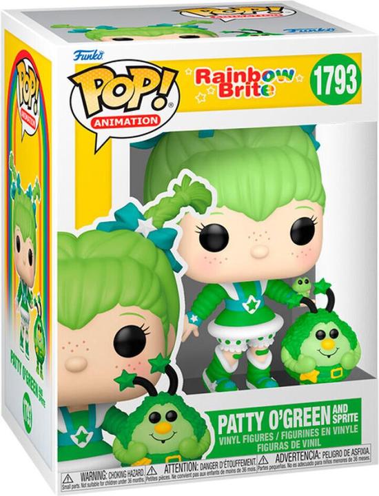 Actual product image Funko Regina Rainbow POP! & Buddy Vinyl Figure Patty O'Green & Lucky 9 cm