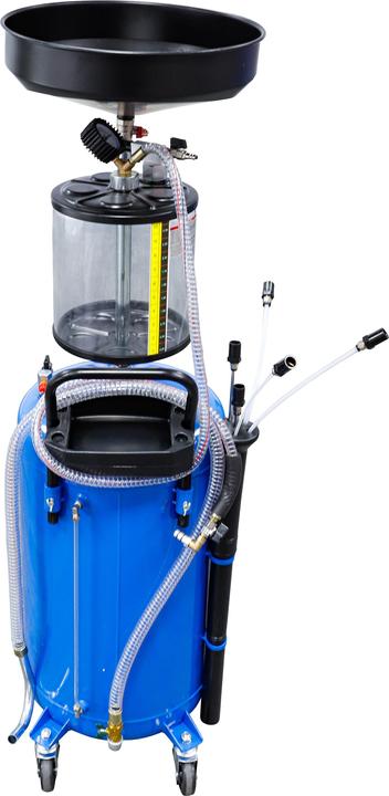 Image du produit BGS Vidangeur pneumatique d’huile avec récupérateur d’huile usée | 80 l