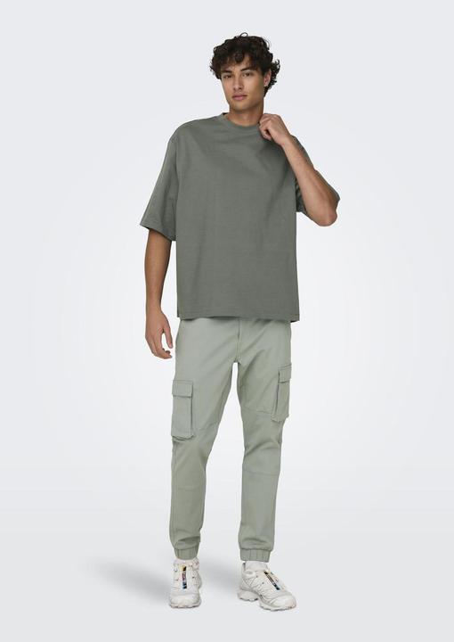 Actual product image Only & Sons ONSCAM STAGE CARGO CUFF PK 6687 Cargo Trousers (28)