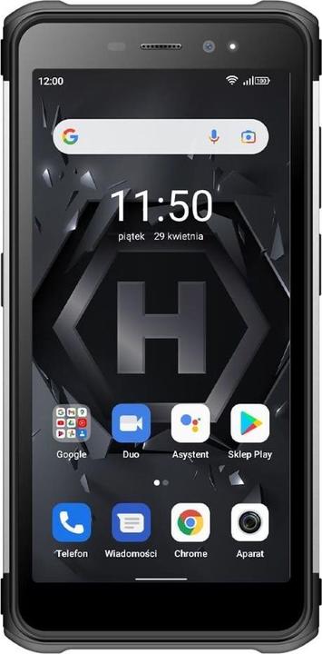 Immagine prodotto Myphone Hammer Iron 4 Dual silver Extreme pack (32 GB, Nero, 7.20", Doppia SIM, 13 Mpx)