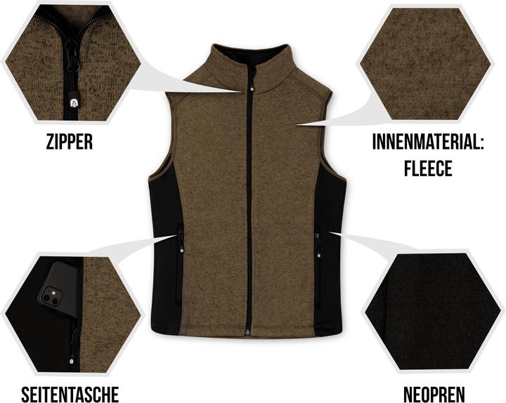 Image du produit Normani Gilet polaire homme Shamattawa - 1685 (5XL)