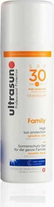 Image du produit Ultrasun Famille SPF30 (Lait solaire, SPF 30, 150 ml, 228 g)