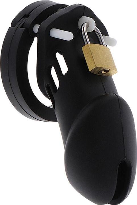 Actual product image Hidden Desire Extreme Chastity Pump Silicone Pump Size L Black