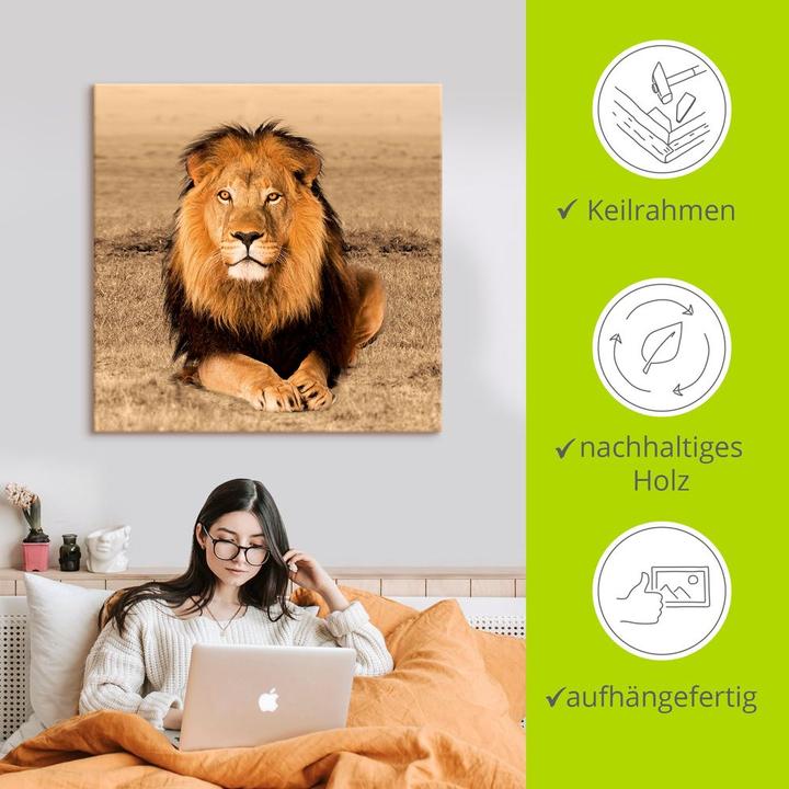 Produktbild Artland Löwe T5RJ (50x50 cm)