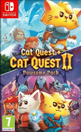 Image du produit Pqube Cat Quest + Cat Quest 2 - Pawsome Pack (Switch, Multilingue)