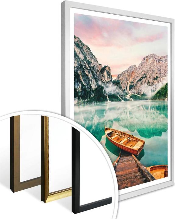 Image du produit Trenddeko Lac de Braies (40 x 50 cm)