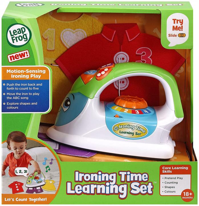 VTech 614703 Leap Frog Pretend Play "Learn to Iron" Interactive (English Version) 18+ Months (English)