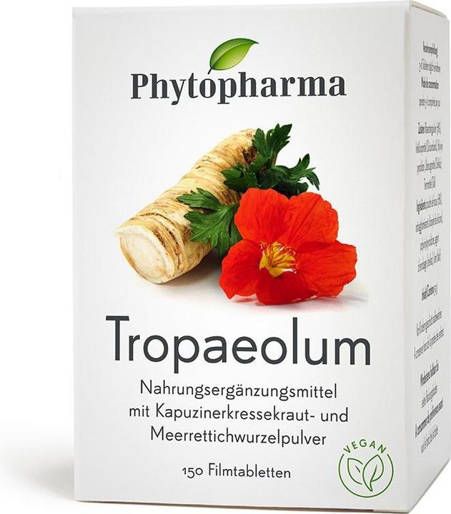 Produktbild Phytopharma Tropaeolum Filmtablette (150 Stück, Tabletten, 80 g)