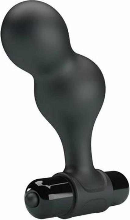 Actual product image Mr. Play Mr Play - Vibrating Silicone Anal Plug Black