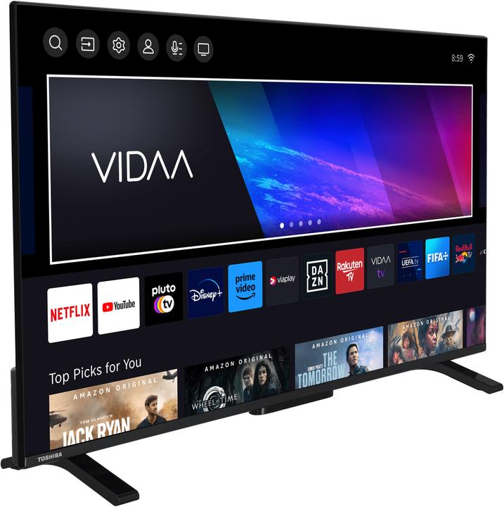 Produktbild Toshiba 43UV2363DG Fernseher 109,2 cm (43) 4K Ultra HD Smart-TV WLAN Schwarz 250 cd/m² (43", LED, 4K)