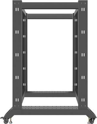 Produktbild Lanberg Open rack 22U black (22 HE, 19 Zoll Rack)