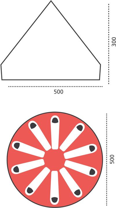 Actual product image Grand Canyon Indiana 10 (Dome tent, 11 kg, 9+ people)
