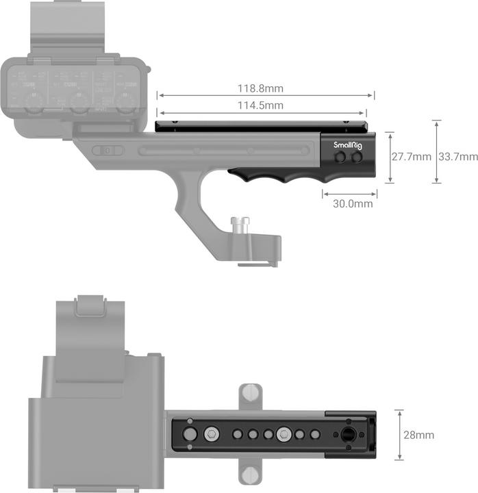 Produktbild SmallRig Sony FX3 XLR Handle Extension Rig MD3490
