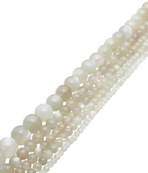 Produktbild Leyda Mondstein Strang sand poliert