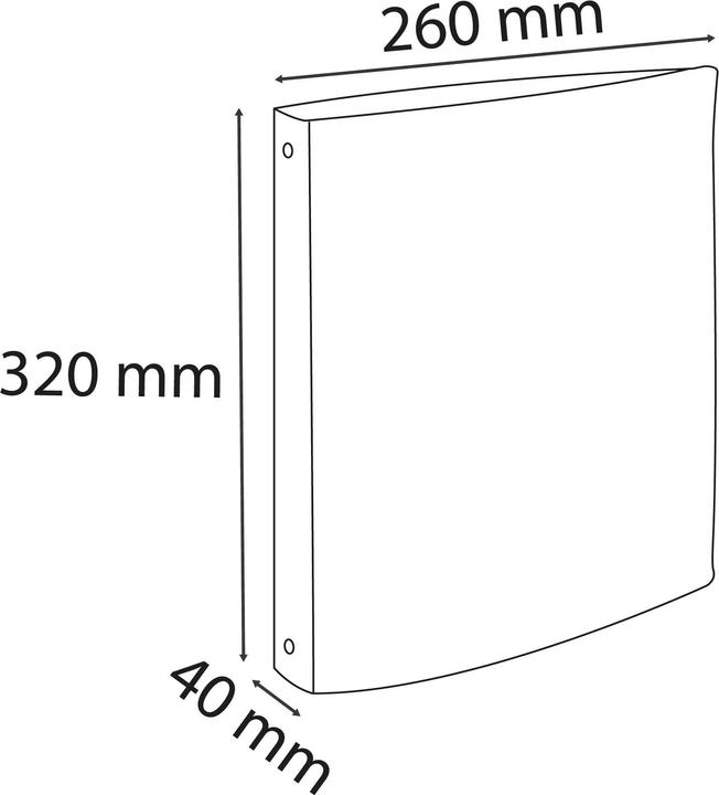Actual product image Exacompta Ring binders (A4, 40 mm, 1 Piece)
