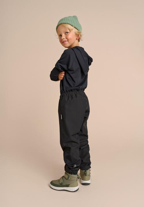 Actual product image Reima Kids Softshell Pants Kuivala Black (128)