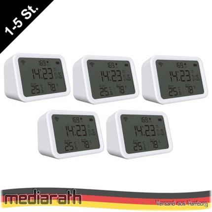 Produktbild Neo Intelligenter Temperatur- und Feuchtigkeitssensor WiFi NAS-CW01W TUYA