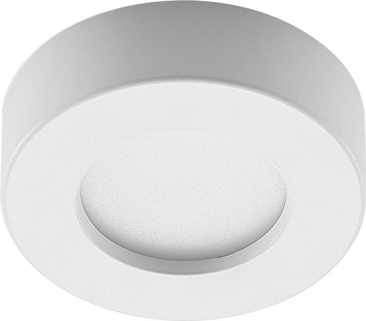Prios Edwina LED ceiling light, white, 12.2 cm (360 lm)