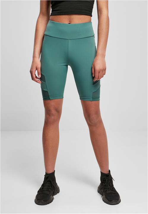 Immagine prodotto Urban Classics Pantaloncini da ciclismo Tech Mesh a vita alta da donna (XXL)