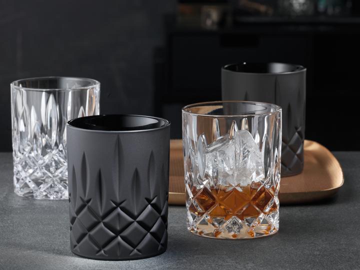 Actual product image Nachtmann Whiskygläser Noblesse Black Edition (2.95 dl, 2 x, Whisky glass)