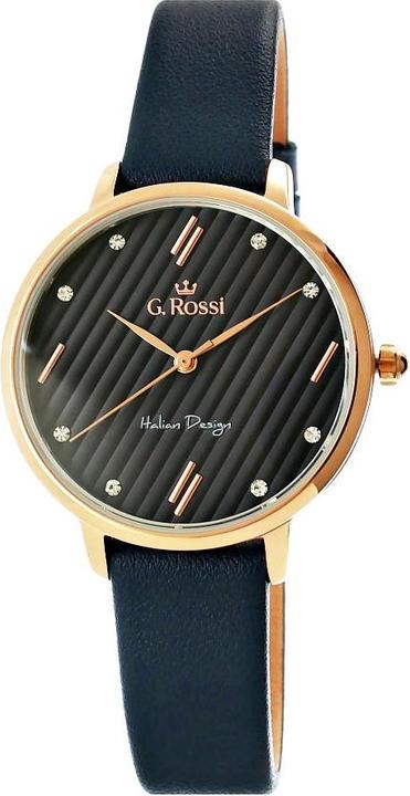 Gino Rossi orologio G.Rossi orologio da donna 12094A-6F3 (Orologio a fase lunare)