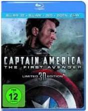 Image du produit Captain America : The First Avenger (Blu-ray, 2011, Anglais, Allemand, Italien, Espagnol, Français)