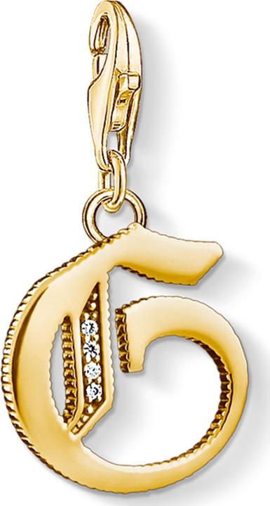 Immagine prodotto Thomas Sabo Ciondolo Charm lettera G oro (Argento 925)