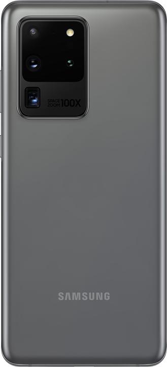 Produktbild Samsung Galaxy S20 Ultra 5G EU (128 GB, Cosmic Gray, 6.90", Hybrid Dual SIM + eSIM, 108 Mpx, 5G)