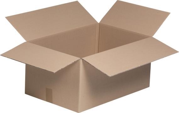 Produktbild Nordiskt Papper AB Standardkasse, 1-lag, 800 x 500 x 400 mm, bundt a 10 stk. (10 x)