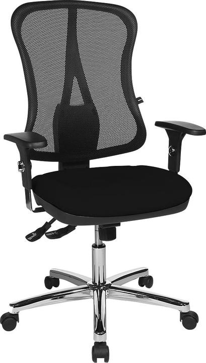 Immagine prodotto Topstar Sedia da ufficio HEAD POINT DELUXE, meccanismo sincrono, con braccioli, schienale in rete,...
