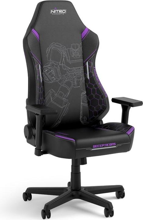 Produktbild Nitro Concepts X1000 Gaming Stuhl - Transformers Decepticons Edition