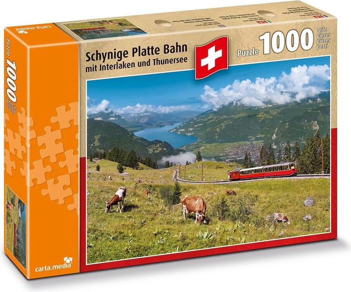 Actual product image Schynige Platte Railway (1000 pieces)