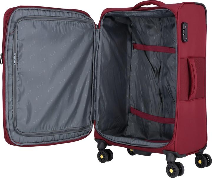 Image du produit D&N Travel Line 9704 4 roues trolley M 68 cm avec soufflet extensible (75 l, M (50 - 90l))