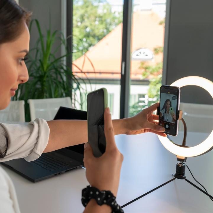Produktbild 4smarts Selfie Tripod LoomiPod Mini (Ringleuchte)