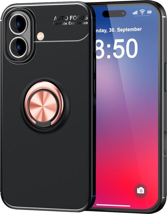 Produktbild Nalia Matte Ring Silikon Hülle (Apple iPhone 16)
