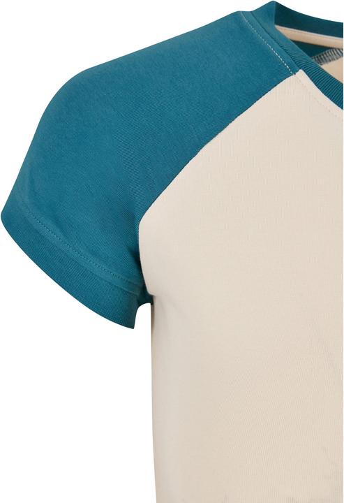 Actual product image Urban Classics Ladies Organic Stretch Short Retro Baseball Tee (4XL)