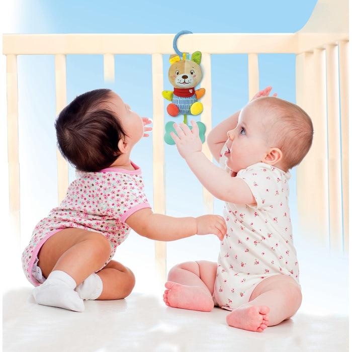 Actual product image Clementoni Baby - Plush Rattle Dog