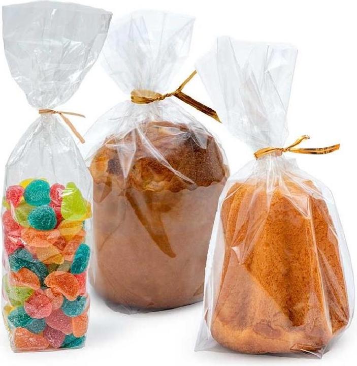 Produktbild Decora Fermetures pour sachets - Doré (Geschenktüte, 200 x)
