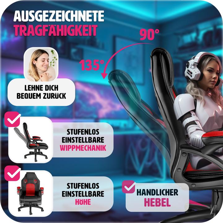 Immagine prodotto tectake Sedia da gioco racing Mike