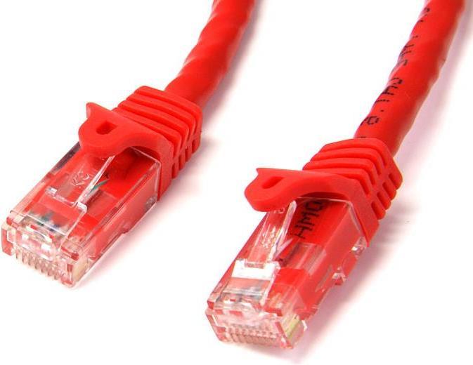 Produktbild StarTech 5m Red Cat6 Patch Cable (UTP, CAT6, 5 m)