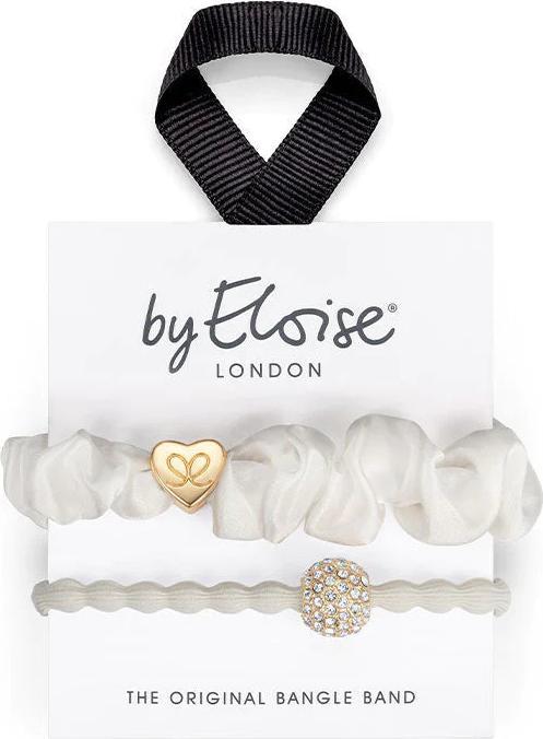 By Eloise Bangle Band Set Elegant Ivory