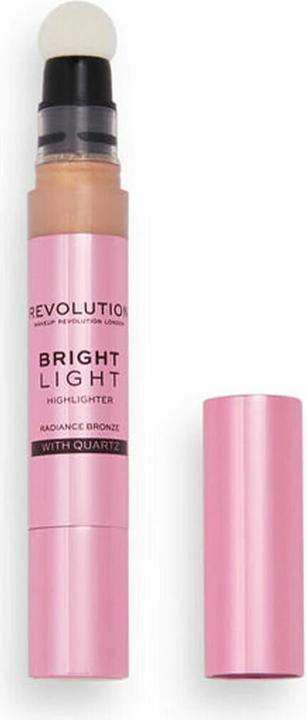 Makeup Revolution Revolution Make Up Bright Light Highlighter Radiance Bronze 3ml (radiance bronze, Highlighter)