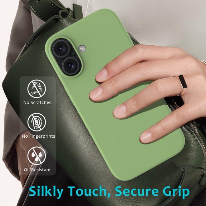 Actual product image MU Classic Liquid Silicone Series (Apple iPhone 16)